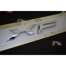 DK Tuning Jaguar Xf Bagaj 3m 3D Krom Logo Amblem Orjinal Ürün