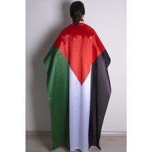 Zc Bayrak Filistin Milli Gönder Bayrağı Raşel Kumaş Dijital Baskı 100x150 cm