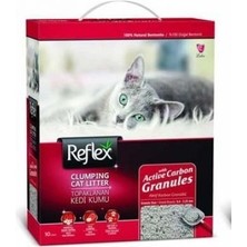 Reflex Aktif Karbonlu Topaklanan Kedi Kumu 10 Lt