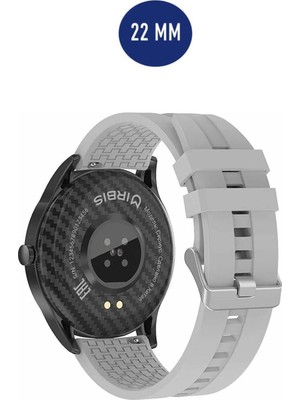 Furenfa Huawei Gt / Gt2 / Gt2 Pro / Gt3 / Gt 3 Pro -Honor Magic Watch 2 46MM -Samsung Gear Watch 46MM Silikon Kordon