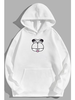 Trendypassion Unisex Garfield Baskılı Sweatshirt