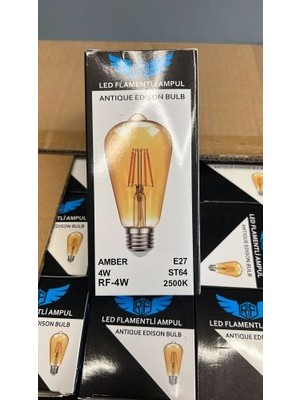 Zmc Elektrik 4 Watt Rustik Led Ampul