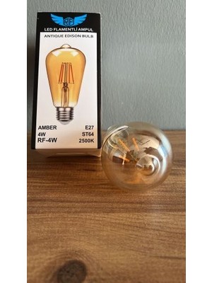 Zmc Elektrik - Rustik Led Ampul 4 Watt