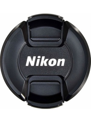 Nikon Siyah Uyumlu 55 mm Lens Kapağı Standart Lensler İçin Pratik Koruma