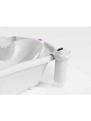 Okbaby Onda Banyo Küveti & Splash Bebek Duşu / Beyaz