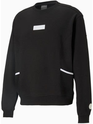 Puma Court Side Crew Siyah  Sweatshirt 53032703