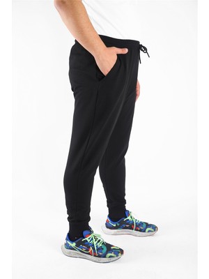 Moc Grande Mocgrande Büyük Beden Basic Eşofman Alti Full Lycra 11516 Siyah