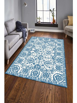 Napoli Home Dijital Baskılı Kaymaz Taban Yıkanabilir Klasik Şık Salon Halısı Mutfak Halısı Yolluk ND-HK-157