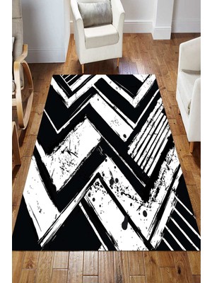 Napoli Home Dijital Kaymaz Taban Yıkanabilir Salon Halısı Mutfak Halısı Koridor Halısı Yolluk ND-HS-401