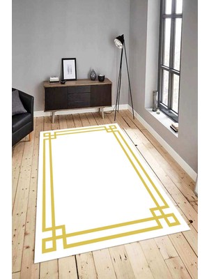 Napoli Home Dijital Baskılı Yıkanabilir Kaymaz Modern Renkli Salon Halısı Mutfak Halısı Yolluk ND-HY-1013