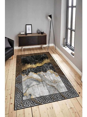 Napoli Home Dijital Baskılı Yıkanabilir Kaymaz Modern Renkli Salon Halısı Mutfak Halısı Yolluk ND-HY-1294