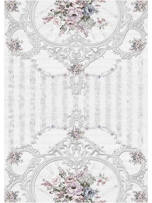 Napoli Home Dijital Baskılı Yıkanabilir Kaymaz Modern Renkli Salon Halısı Mutfak Halısı Yolluk ND-HY-811