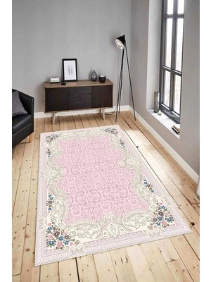 Napoli Home Dijital Baskılı Yıkanabilir Kaymaz Modern Renkli Salon Halısı Mutfak Halısı Yolluk ND-HY-1064