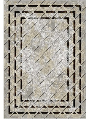 Napoli Home Dijital Baskılı Yıkanabilir Kaymaz Modern Renkli Salon Halısı Mutfak Halısı Yolluk ND-HY-1313