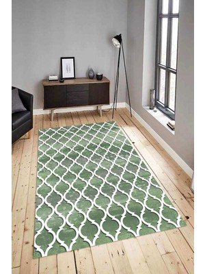 Napoli Home Dijital Baskılı Yıkanabilir Kaymaz Modern Renkli Salon Halısı Mutfak Halısı Yolluk ND-HY-915