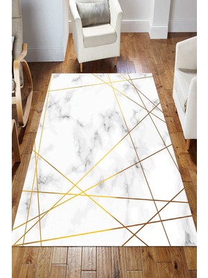 Napoli Home Dijital Kaymaz Taban Yıkanabilir Salon Halısı Mutfak Halısı Koridor Halısı Yolluk ND-HS-293