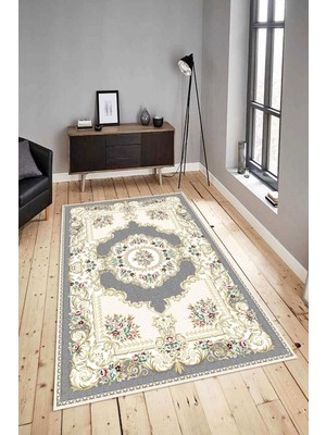 Napoli Home Dijital Baskılı Yıkanabilir Kaymaz Modern Renkli Salon Halısı Mutfak Halısı Yolluk ND-HY-989