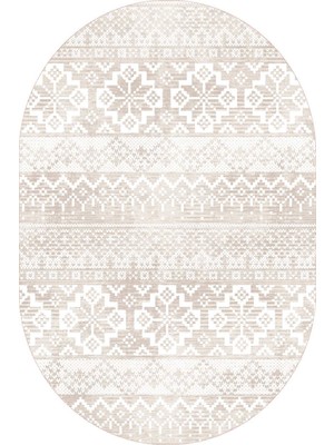 Napoli Home Dijital Baskılı Kaymaz Taban Yıkanabilir Oval 2'li Klozet Takımı Banyo Paspası NOKZ-HT-986