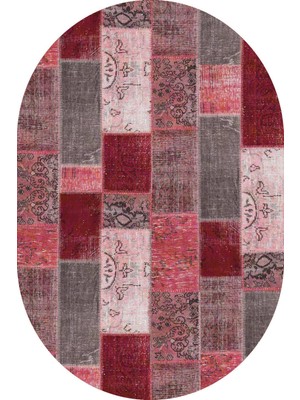 Napoli Home Dijital Baskılı Kaymaz Taban Yıkanabilir Oval 2'li Klozet Takımı Banyo Paspası NOKZ-HT-980