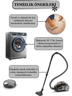 Napoli Home Dijital Baskılı Kaymaz Taban Yıkanabilir Oval 2'li Klozet Takımı Banyo Paspası NOKZ-HY-869