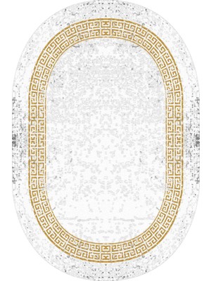 Napoli Home Dijital Baskılı Kaymaz Taban Yıkanabilir Oval 2'li Klozet Takımı Banyo Paspası NOKZ-SD-1077