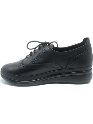 Janestt Kadın Deri Casual Ortapedik Taban Oxford Ayakkabı 266-45045