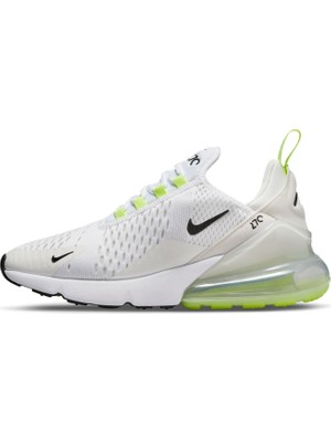 Nike Air Max 270 Kadın Sneaker Ayakkabı Beyaz/yeşil AH6789-108 38.5 - Beyaz-Yeşil