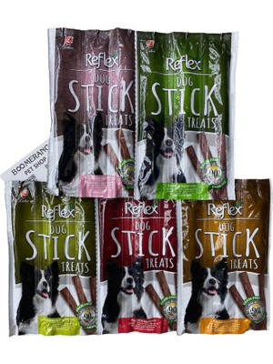 Reflex Stick Köpek Ödül Maması Karışık Set 5 Paket Köpek Ödül  Maması