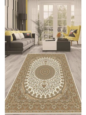 Napoli Home Dijital Kaymaz Taban Yıkanabilir Modern Renkli Salon Halısı Mutfak Halısı Yolluk Nd-Ht-43