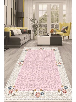 Napoli Home Dijital Kaymaz Taban Yıkanabilir Modern Renkli Salon Halısı Mutfak Halısı Yolluk ND-HT-1497
