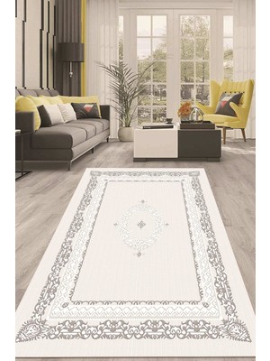 Napoli Home Dijital Kaymaz Taban Yıkanabilir Modern Renkli Salon Halısı Mutfak Halısı Yolluk ND-HT-616