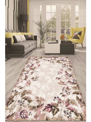 Napoli Home Dijital Kaymaz Taban Yıkanabilir Modern Renkli Salon Halısı Mutfak Halısı Yolluk ND-HT-297