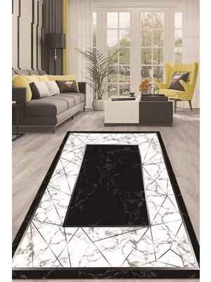 Napoli Home Dijital Kaymaz Taban Yıkanabilir Modern Renkli Salon Halısı Mutfak Halısı Yolluk ND-HT-656