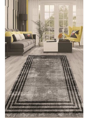 Napoli Home Dijital Kaymaz Taban Yıkanabilir Modern Renkli Salon Halısı Mutfak Halısı Yolluk ND-HT-486