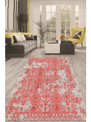 Napoli Home Dijital Kaymaz Taban Yıkanabilir Modern Renkli Salon Halısı Mutfak Halısı Yolluk ND-HT-1501