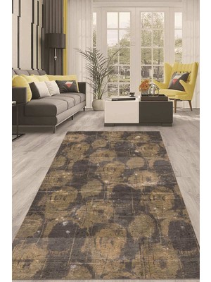 Napoli Home Dijital Kaymaz Taban Yıkanabilir Modern Renkli Salon Halısı Mutfak Halısı Yolluk ND-HT-226