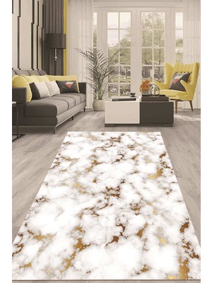 Napoli Home Dijital Kaymaz Taban Yıkanabilir Modern Renkli Salon Halısı Mutfak Halısı Yolluk ND-HT-798