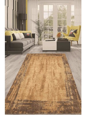 Napoli Home Dijital Kaymaz Taban Yıkanabilir Modern Renkli Salon Halısı Mutfak Halısı Yolluk ND-HT-493