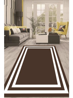 Napoli Home Dijital Kaymaz Taban Yıkanabilir Modern Renkli Salon Halısı Mutfak Halısı Yolluk ND-HT-1263