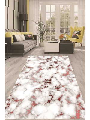 Napoli Home Dijital Kaymaz Taban Yıkanabilir Modern Renkli Salon Halısı Mutfak Halısı Yolluk ND-HT-799