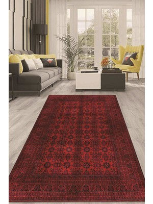 Napoli Home Dijital Kaymaz Taban Yıkanabilir Modern Renkli Salon Halısı Mutfak Halısı Yolluk ND-HT-651