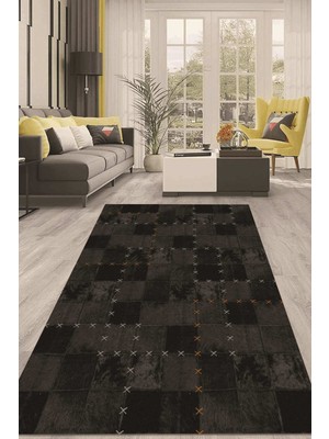 Napoli Home Dijital Kaymaz Taban Yıkanabilir Modern Renkli Salon Halısı Mutfak Halısı Yolluk ND-HT-945