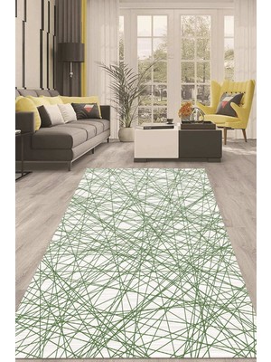 Napoli Home Dijital Kaymaz Taban Yıkanabilir Modern Renkli Salon Halısı Mutfak Halısı Yolluk ND-HT-1331