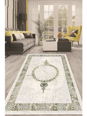 Napoli Home Dijital Kaymaz Taban Yıkanabilir Modern Renkli Salon Halısı Mutfak Halısı Yolluk ND-HT-506