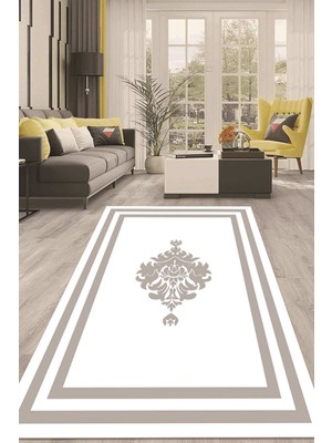 Napoli Home Dijital Kaymaz Taban Yıkanabilir Modern Renkli Salon Halısı Mutfak Halısı Yolluk ND-HT-818