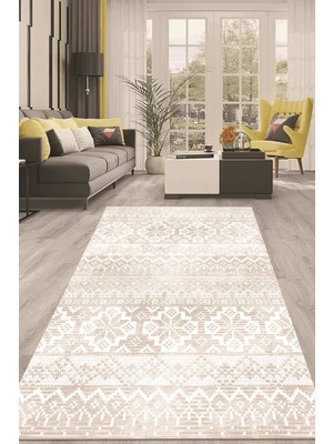 Napoli Home Dijital Kaymaz Taban Yıkanabilir Modern Renkli Salon Halısı Mutfak Halısı Yolluk ND-HT-986