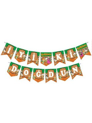 Hayaller Dükkanı Taş Devri  Iyi Ki Doğdun Yazısı