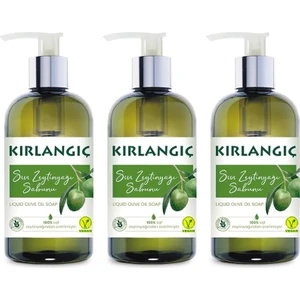 400 Ml Zeytinyağlı Vegan Sıvı Sabun * 3 Adet