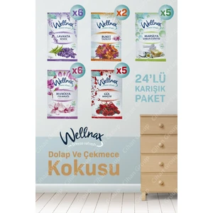 Dolap ve Çekmece Kokusu Karışık Seri 24'lü Ekonomik Paket