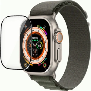 Apple Watch Ultra 49MM Tam Kaplayan Çerçeveli Ekran Koruyucu